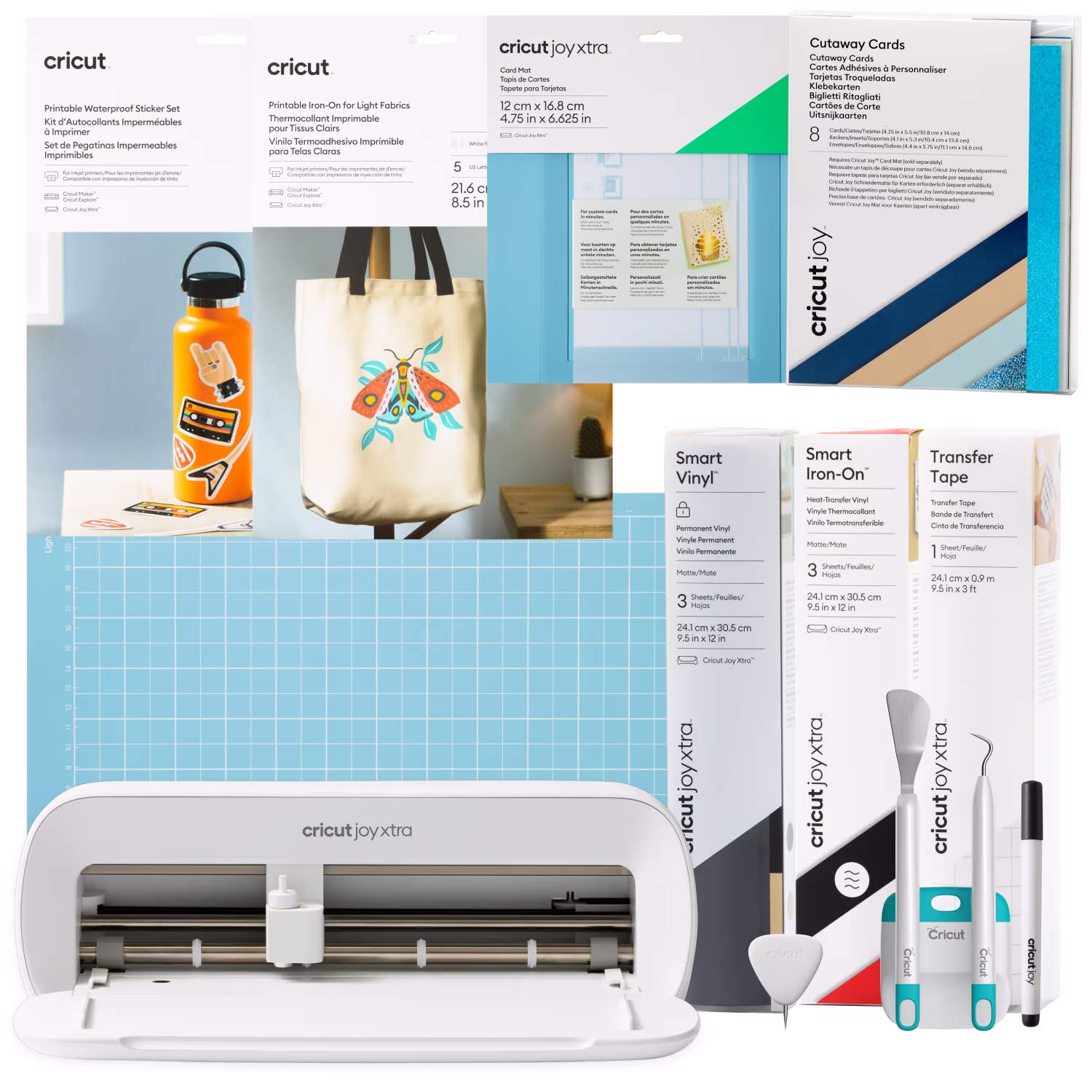Joy Xtra Die-Cutting Machine Sticker Edition Bundle, White- New Walmart Exclusive(Joy Xtra Sticker Edition) - Image 3