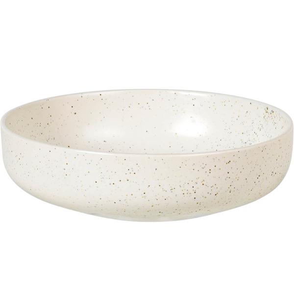 Nordic Vanilla skål 17x5 cm kremhvit