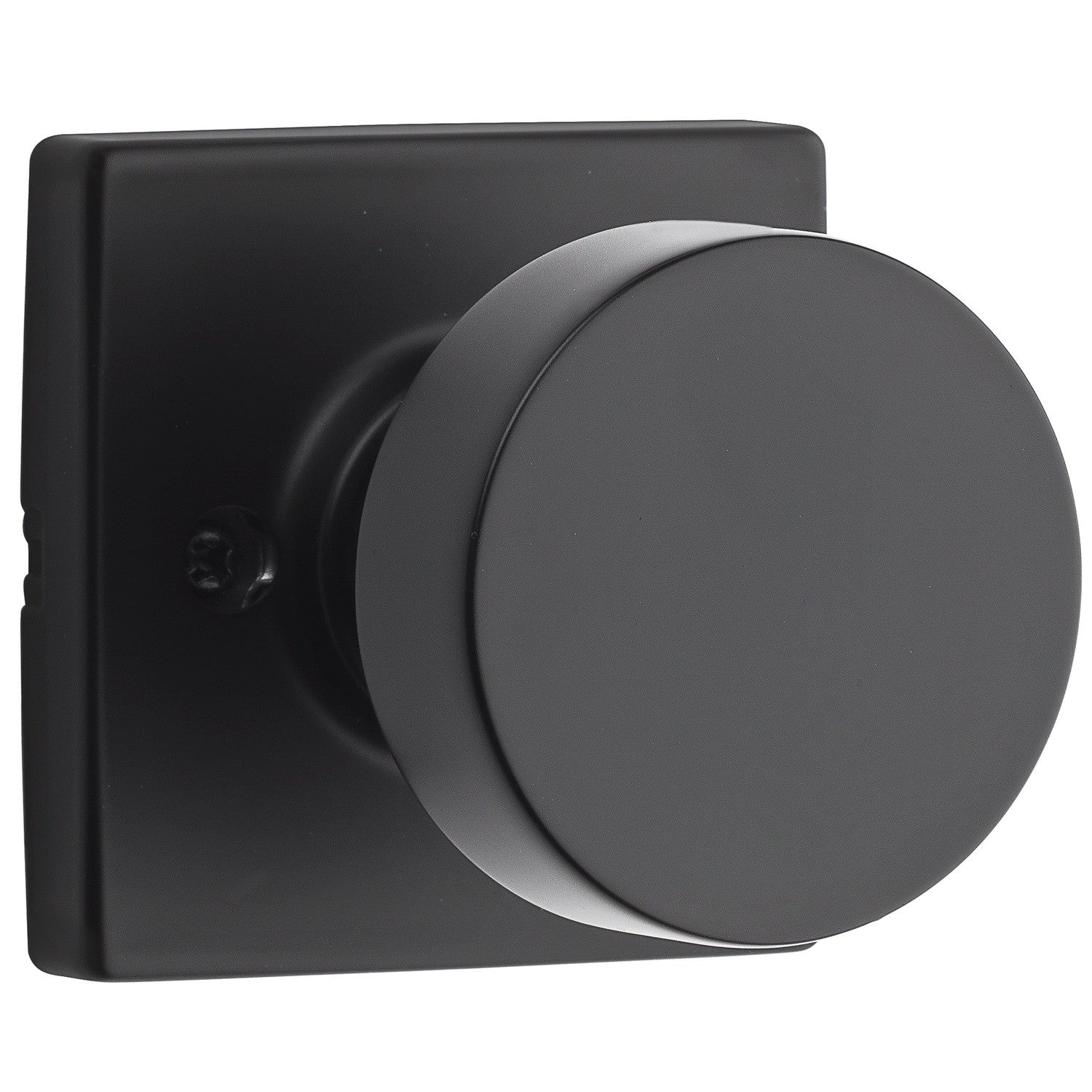 Kwikset 788PSKSQT Pismo Dummy Door Knob with Square Rose - TA Screen Specialist, Inc.