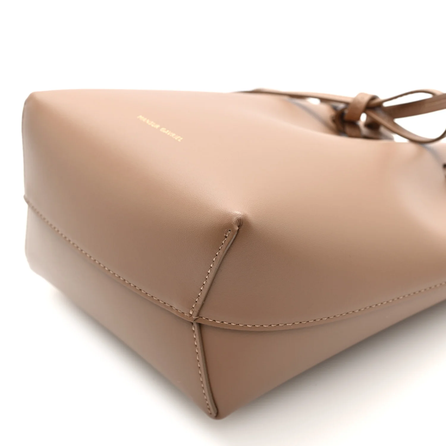 Calfskin Mini Mini Bucket Bag Biscotto