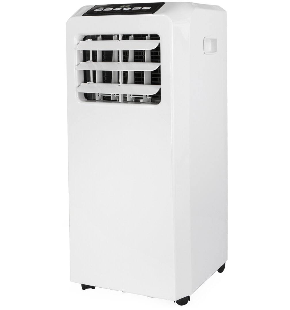 Barton 8,000 BTU Portable Air Conditioner Dehumidifier Fan A/C Cooling with Remote Control Kit, Size: 8000 BTU, White