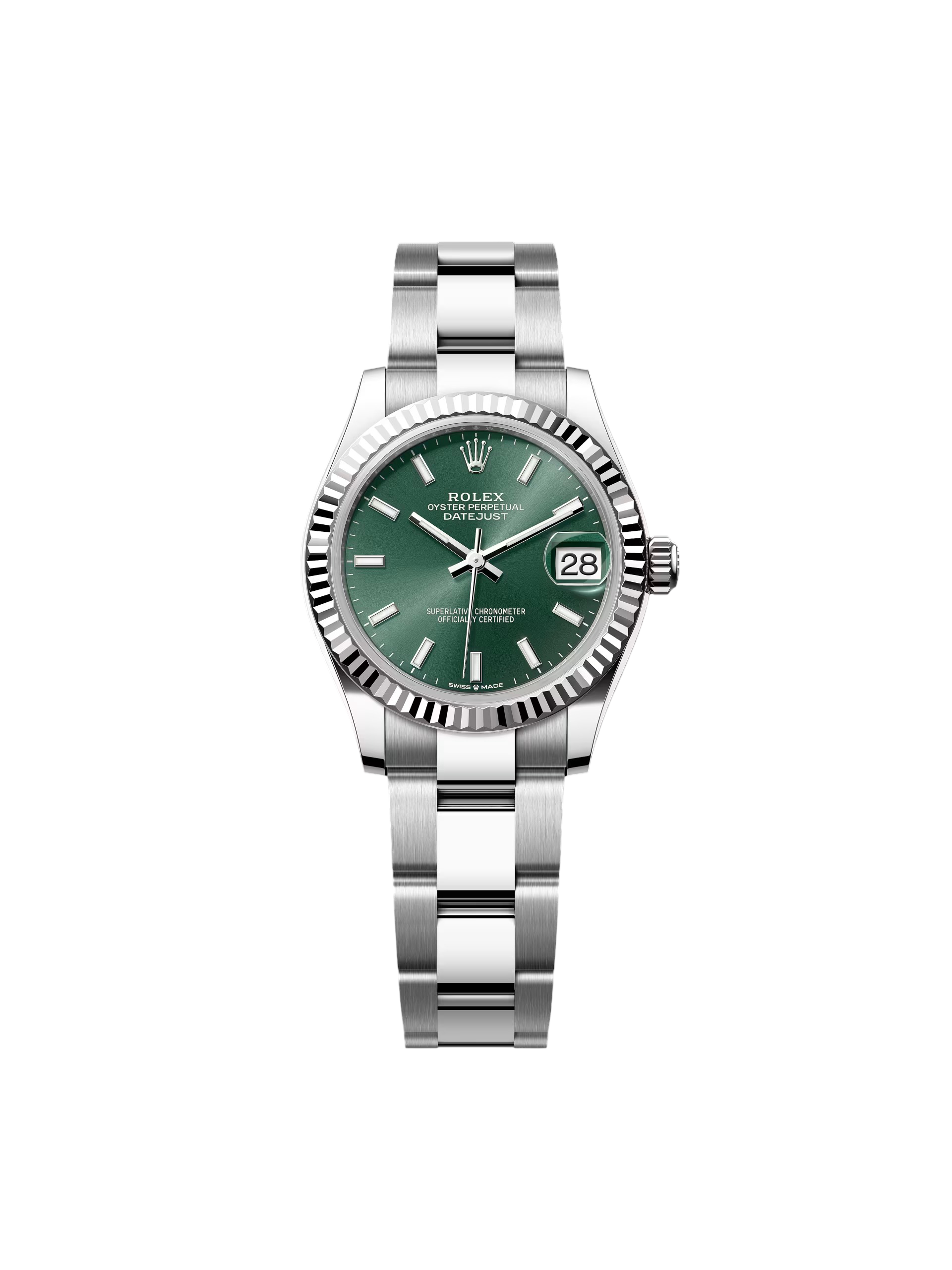 【Super Clone】RLX Datejust m278274-0017/0018 Green Dial 31mm Oyster Watch