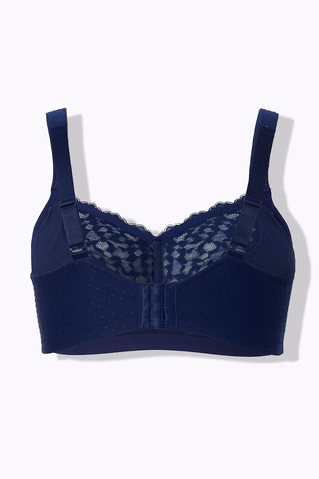Lace Detail Underwire-Free Bra
