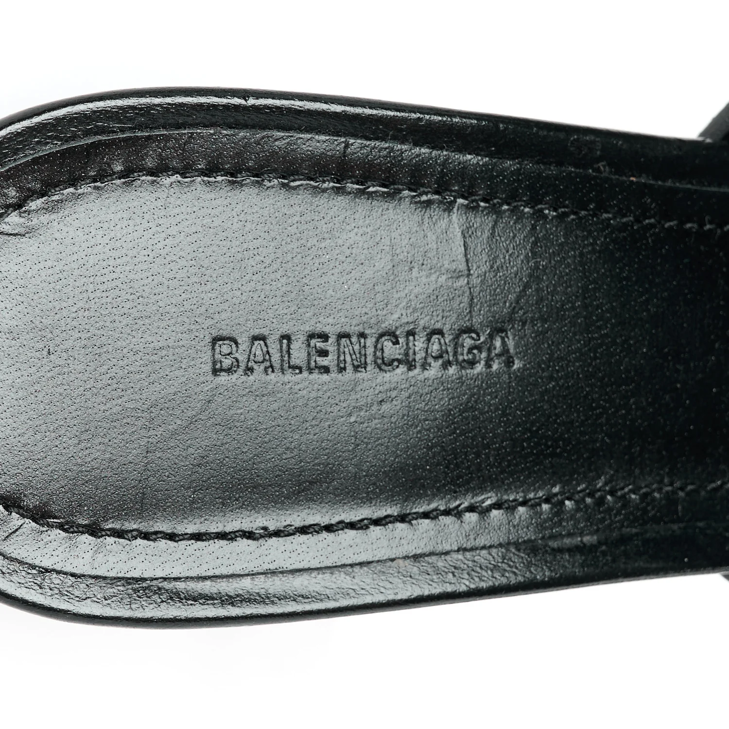 Agneau Arena Cagole 70mm Mules 36 Black