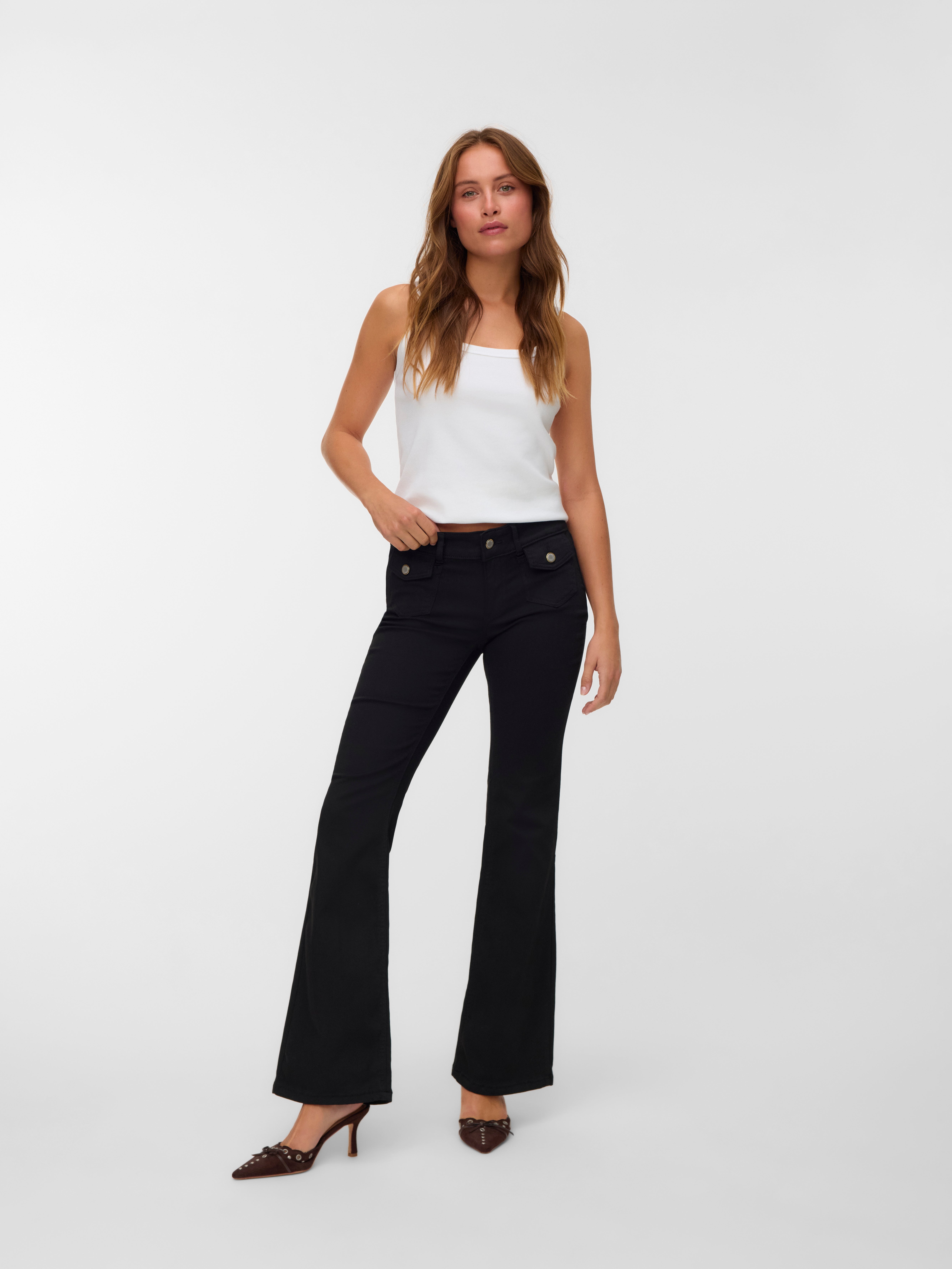 VERO MODA® VMJEAN Low rise Flared Fit Jeans