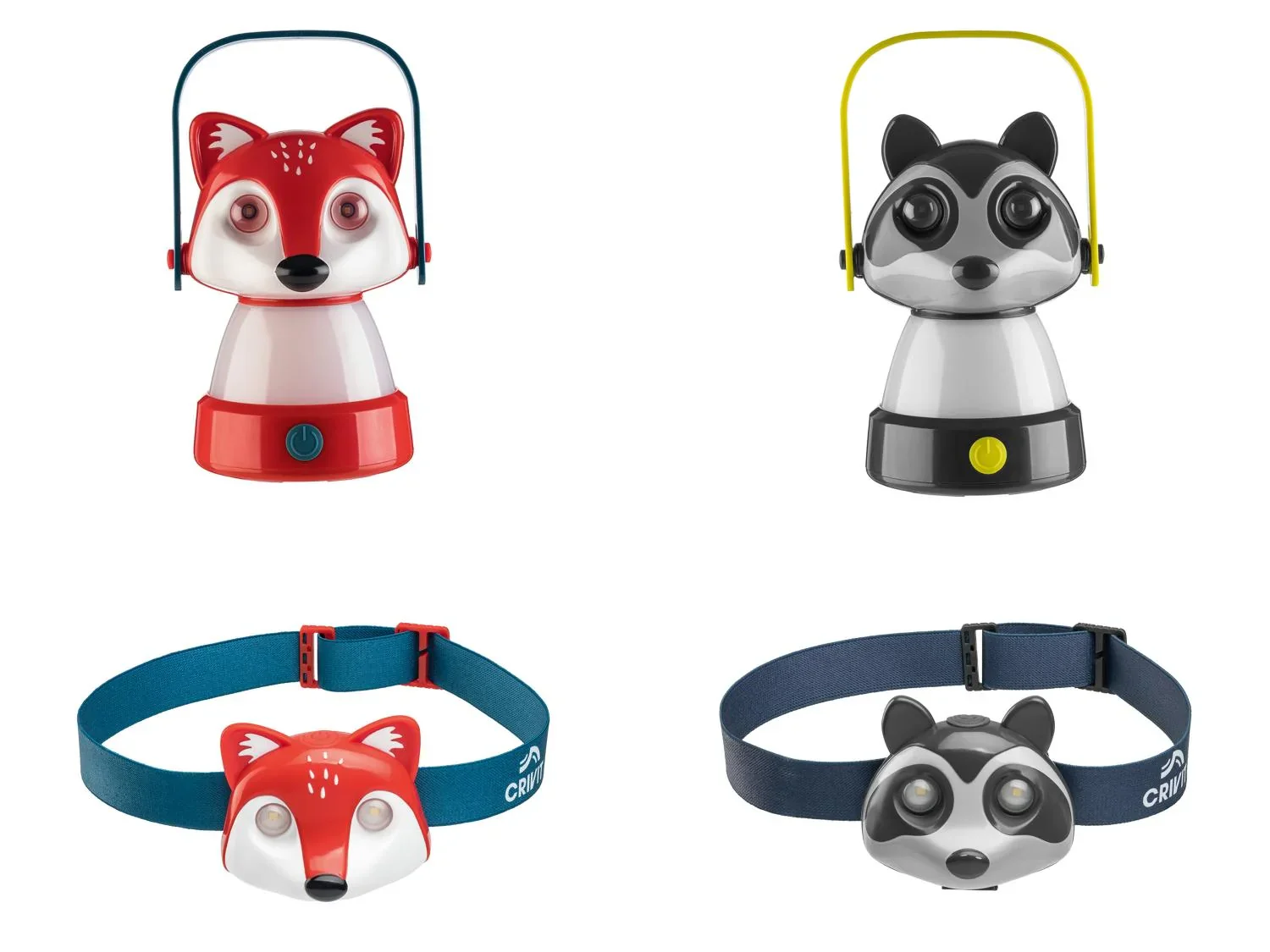 CRIVIT Lampe de camping ou lampe frontale pour enfants