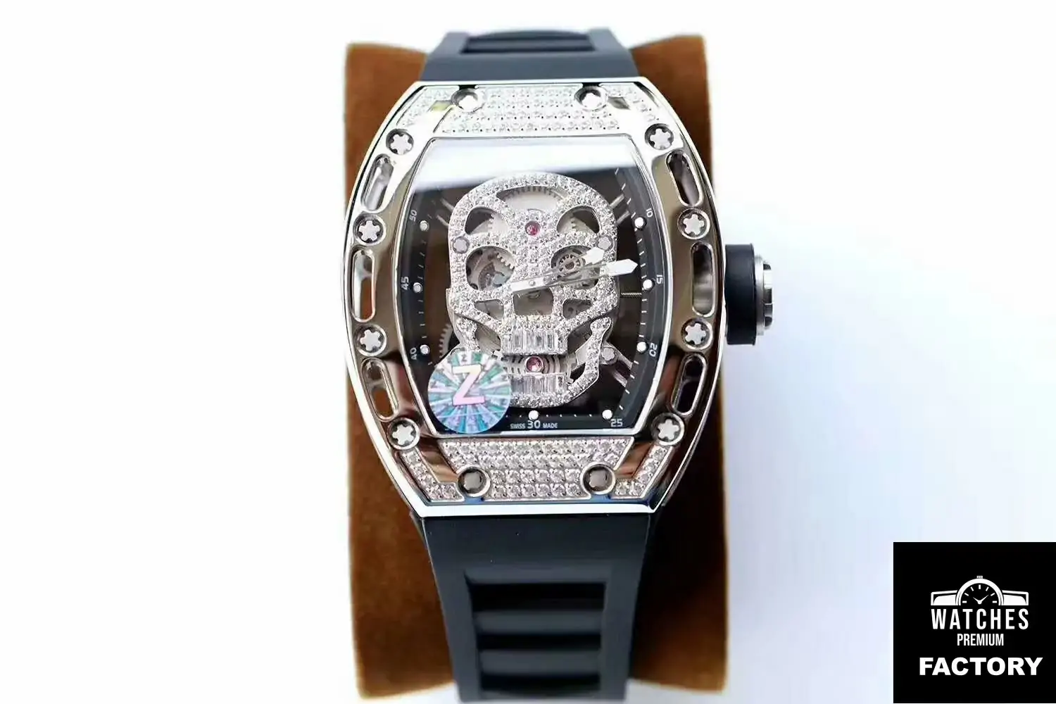 Richard Mille RM052 Titanium Z Factory Diamond Skull Dial