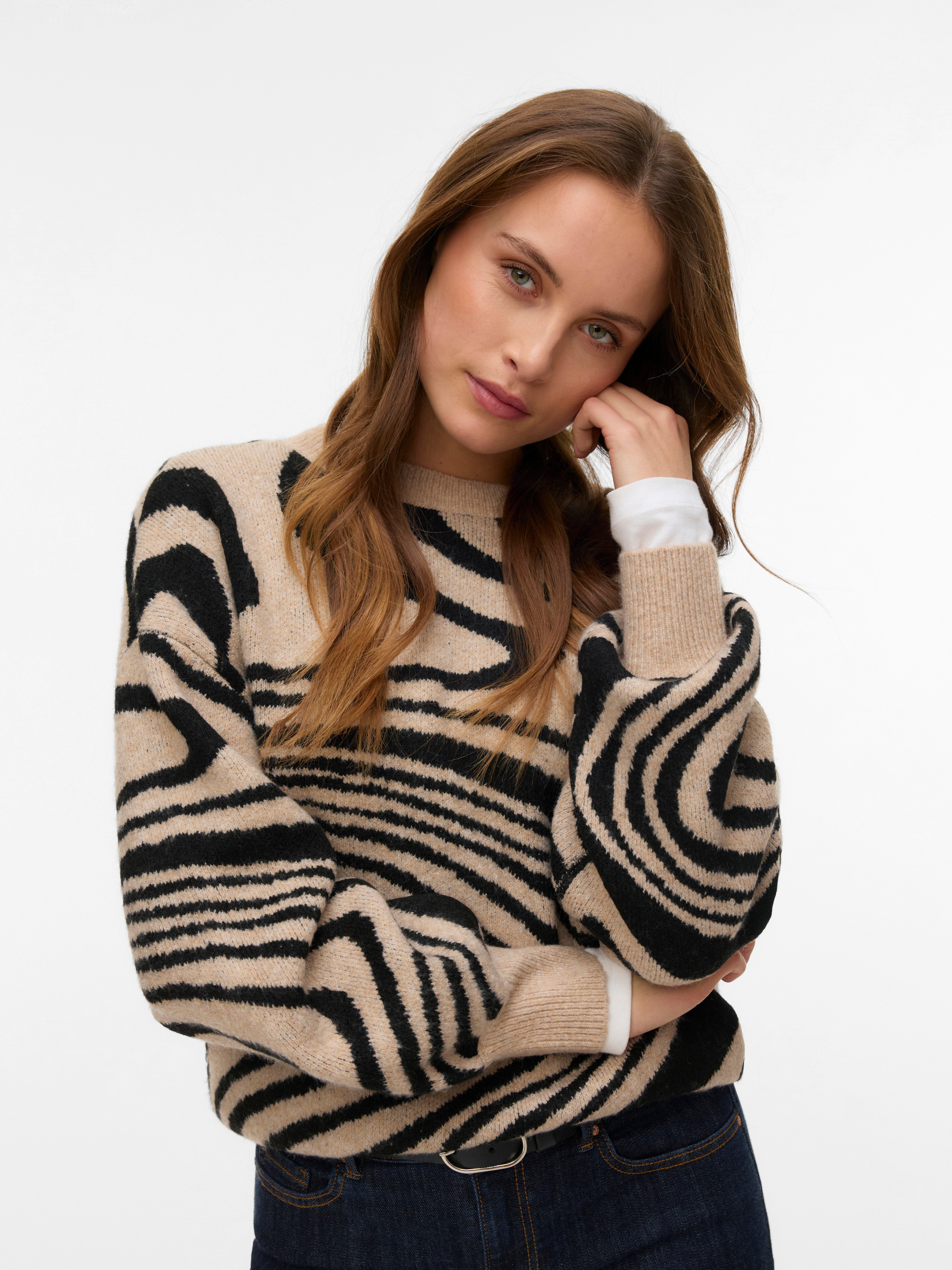 VERO MODA® AWHEART Knitted pullover