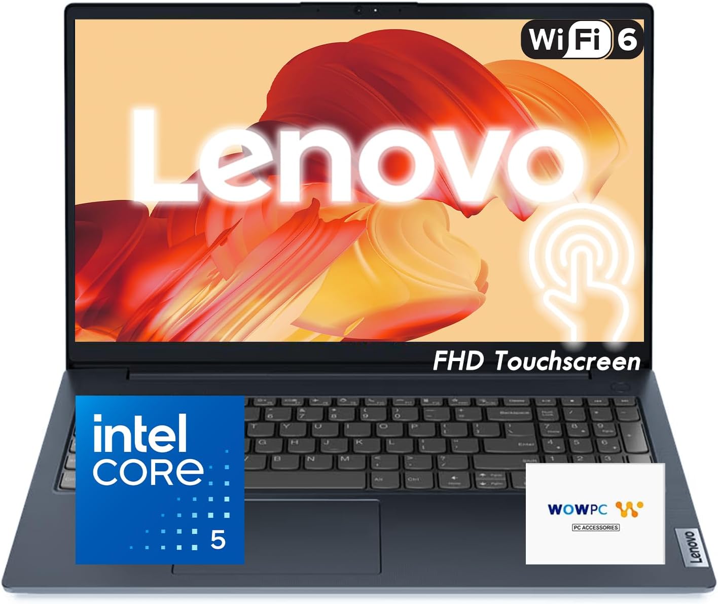 Lenovo IdeaPad Touchscreen Business Laptop  Intel 10-Core i5-1335U (Up to 4.6 GHz)  15.6