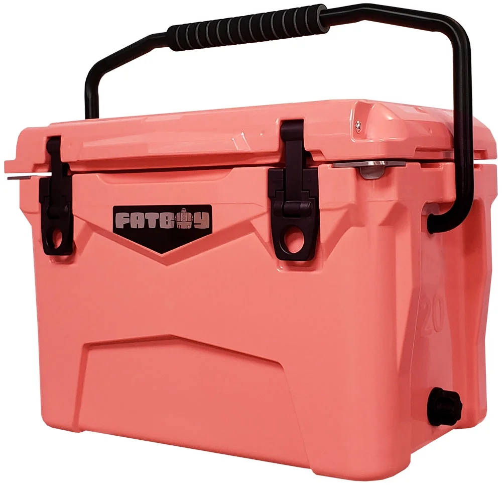 20 Quart Roto Molded Hard Sided Cooler Coral - Image 3