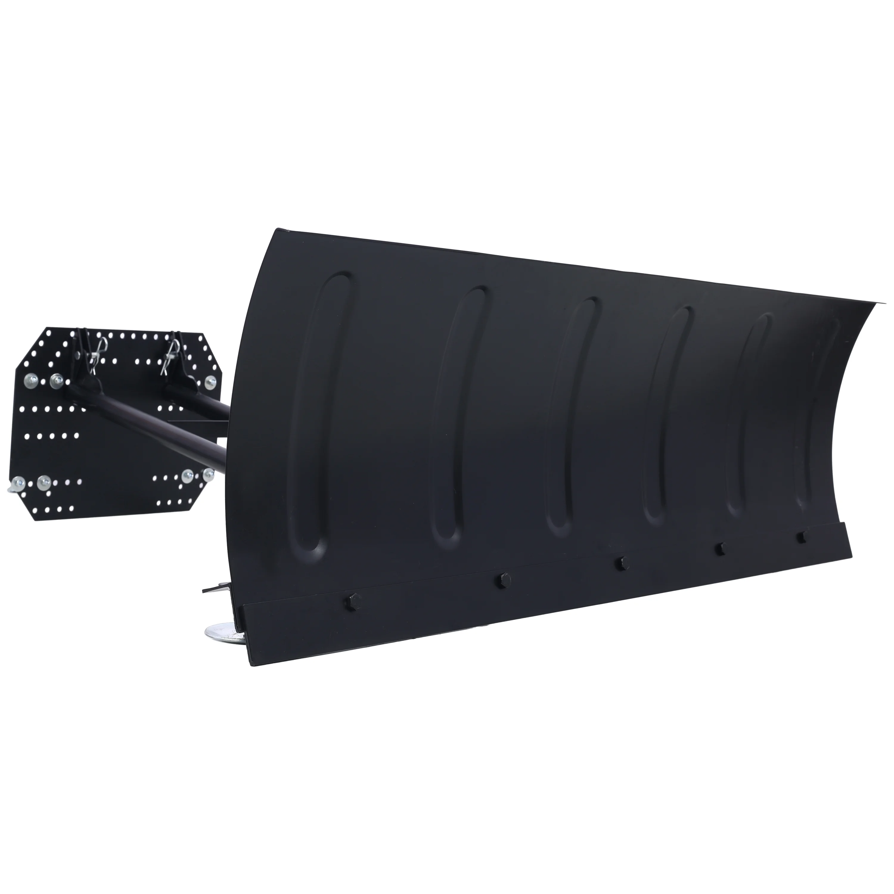 Olurrisa Universal Atv/Utv Snow Plow Kit,Atv Plow System,Steel Blade Complete Universal Mount Package 55in(Black)