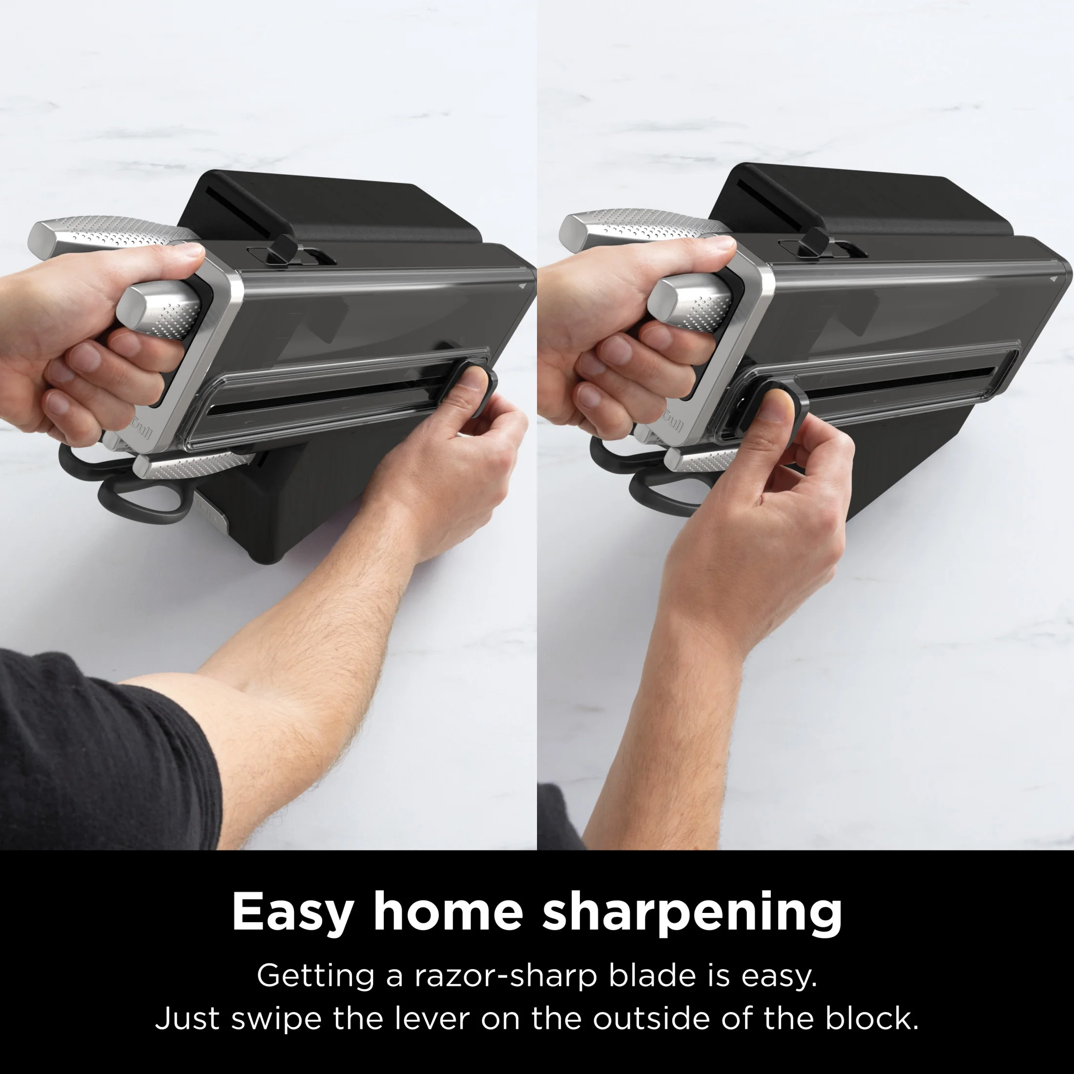NeverDull Essential 12-Piece Stainless Steel Knife Set with Built-in Sharpener, K22012(1) - Image 8