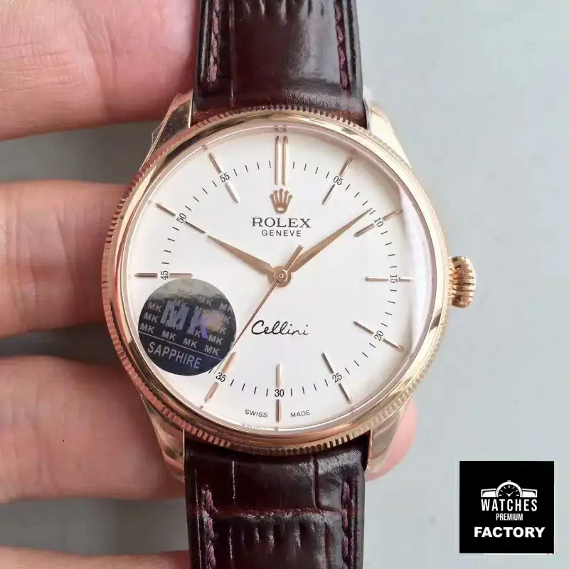 Rolex Cellini 50505 MKS Factory V4 White Dial