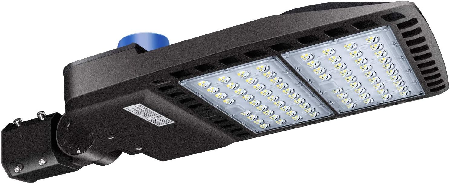 LEDMO LED Parking Lot Light 200W. Commercial Outdoor Area Lighting