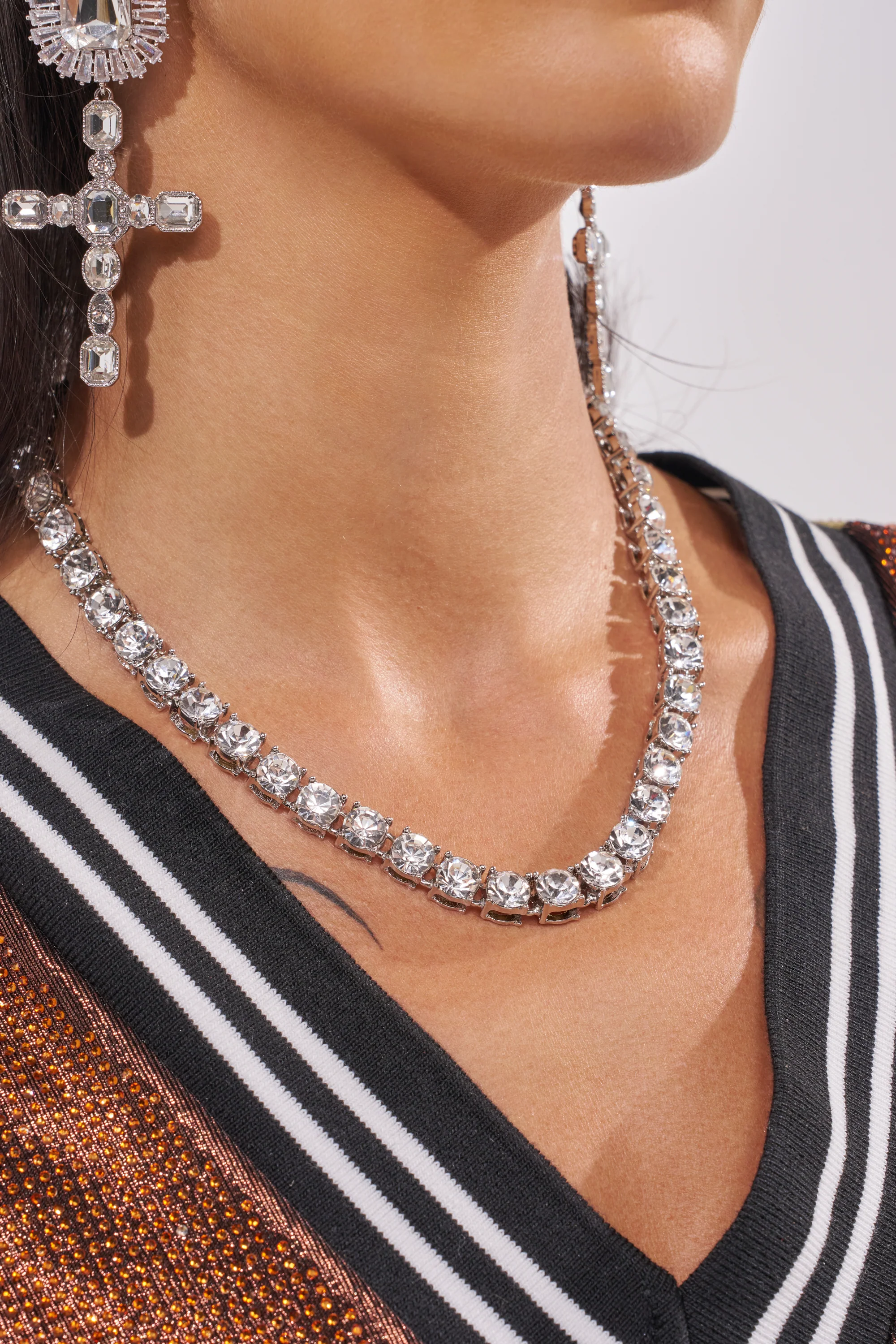 TENNIS CHAIN NECKLACE - Akira Store