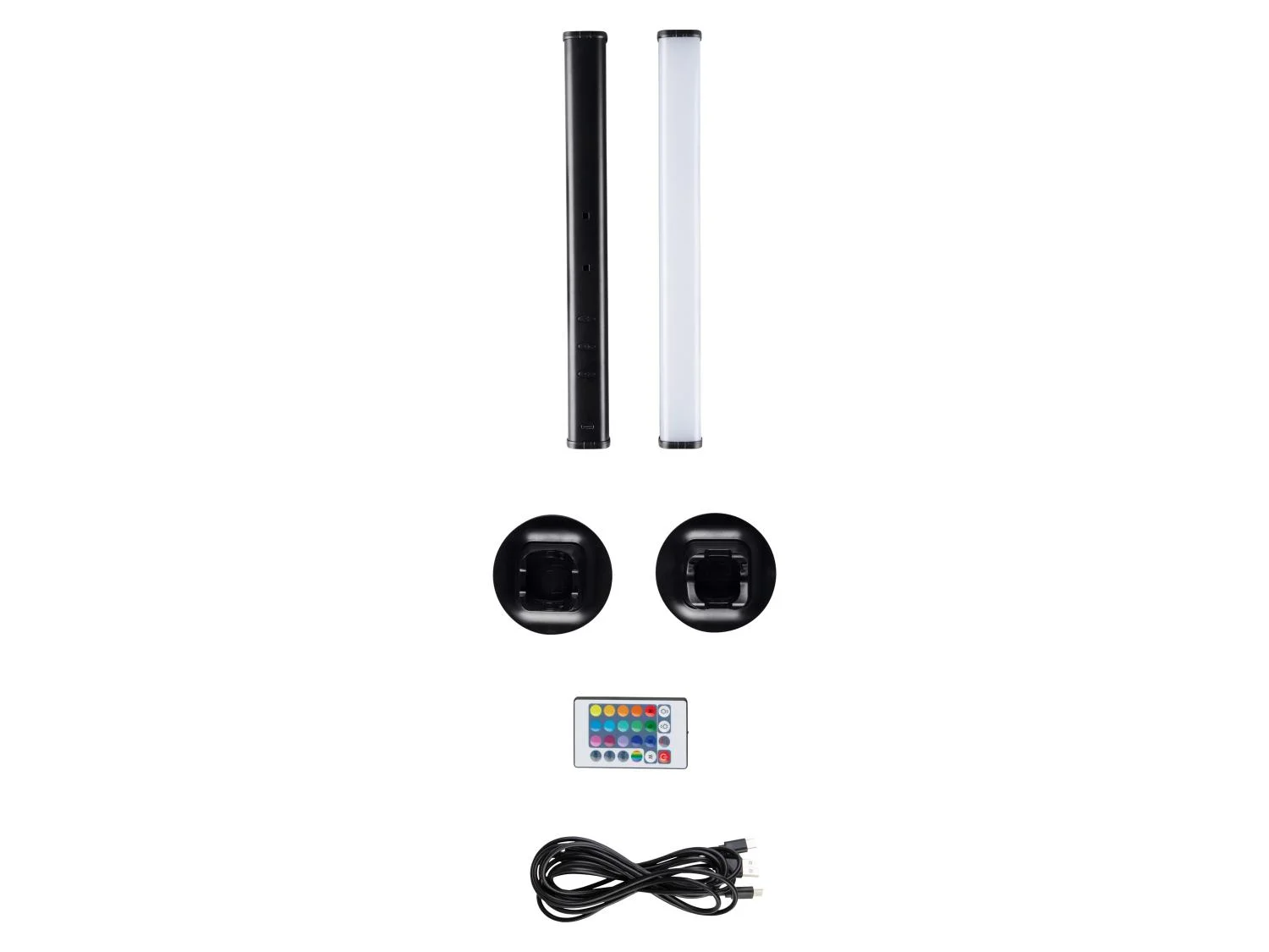 LIVARNO Lot de 2 rglettes lumineuses  LED