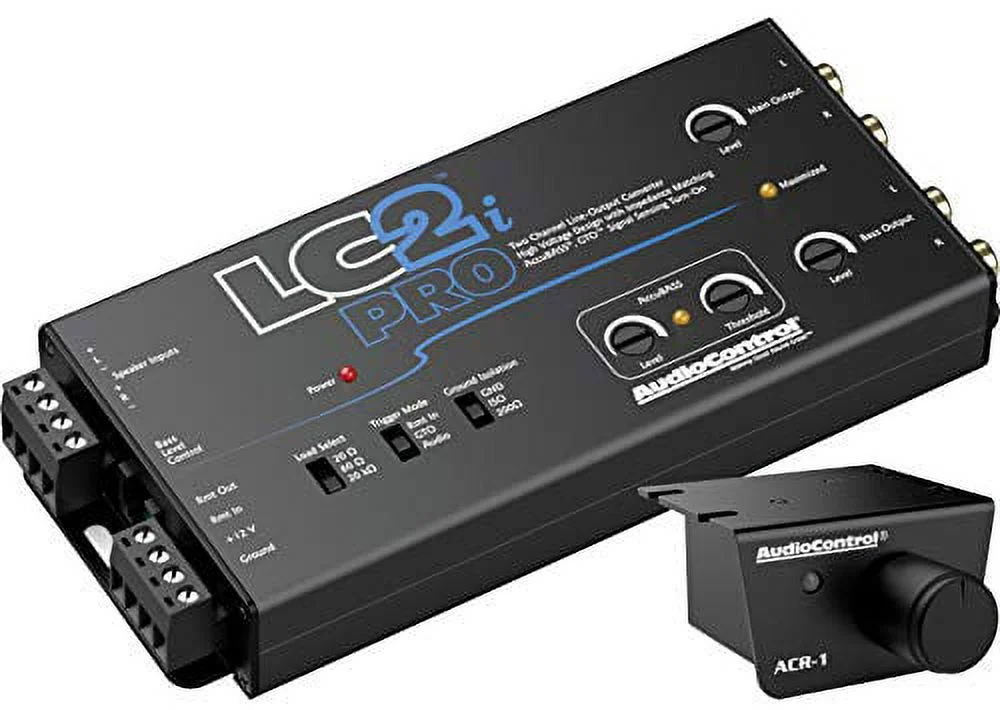 Audiocontrol Line Output Converter Accubass Vehicle Audio Amplifier, 1.30 lb
