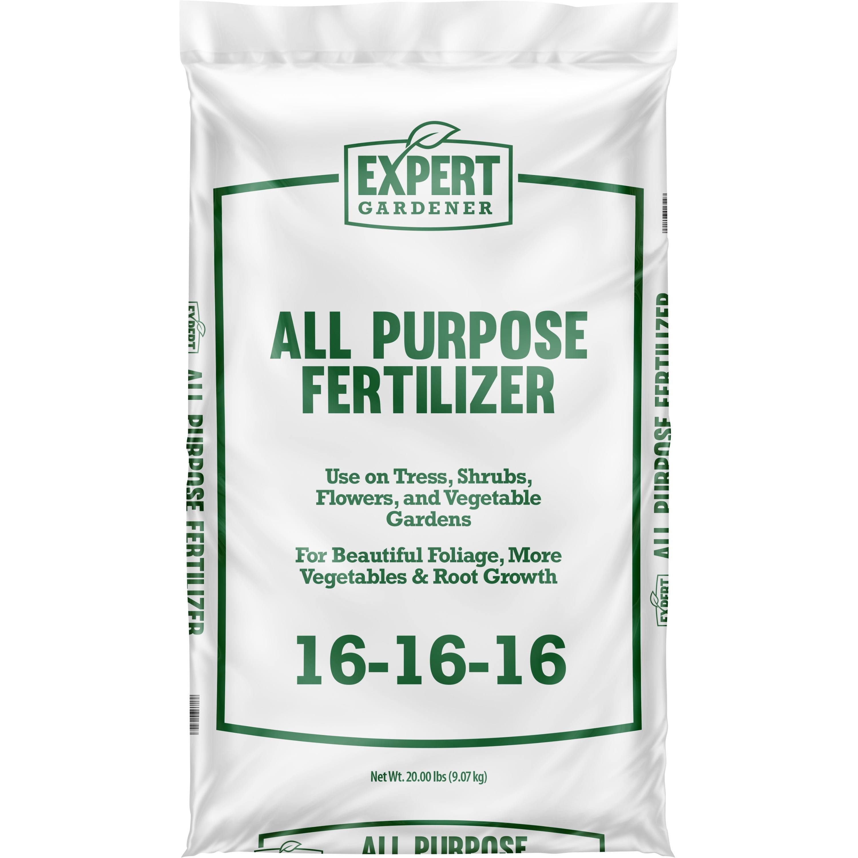 Expert Gardener 16-16-16 All Purpose Fertilizer - 20 lb