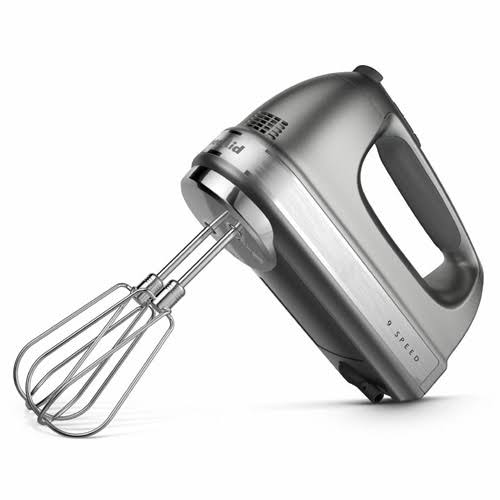KitchenAid KHM926 9-Speed Hand Mixer - Contour Silver