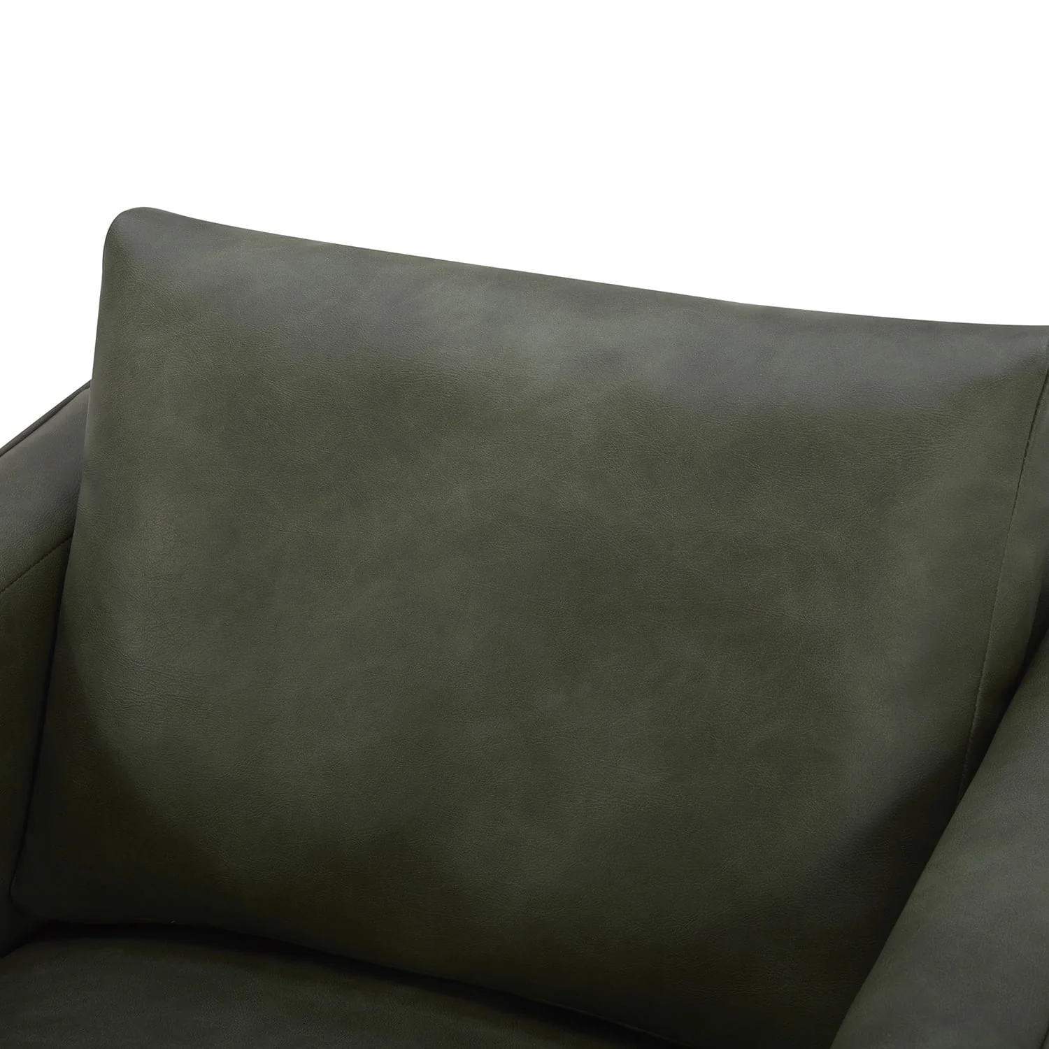 Better Homes & Gardens Steele Swivel Accent Chair, Camel Faux Leather