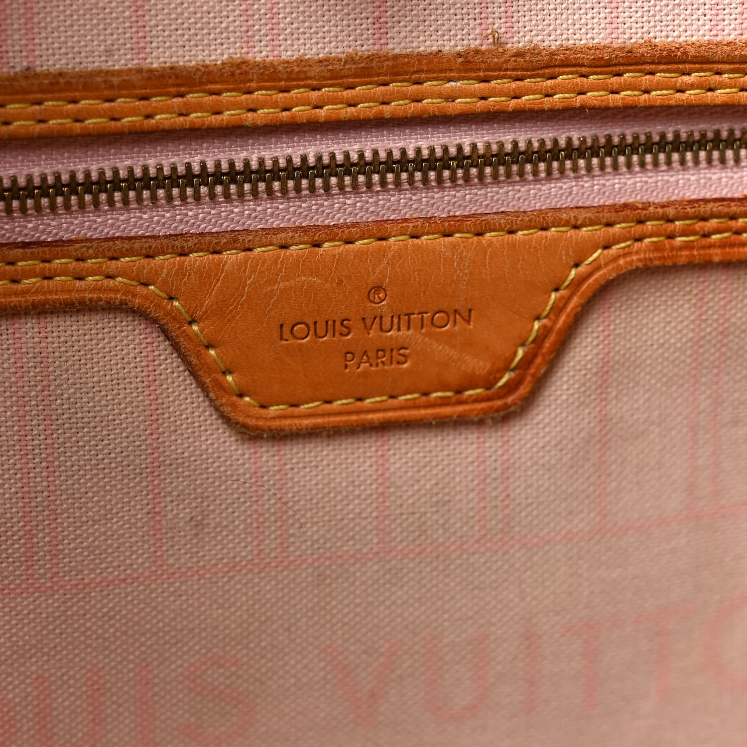 Damier Azur Neo Neverfull MM Rose Ballerine
