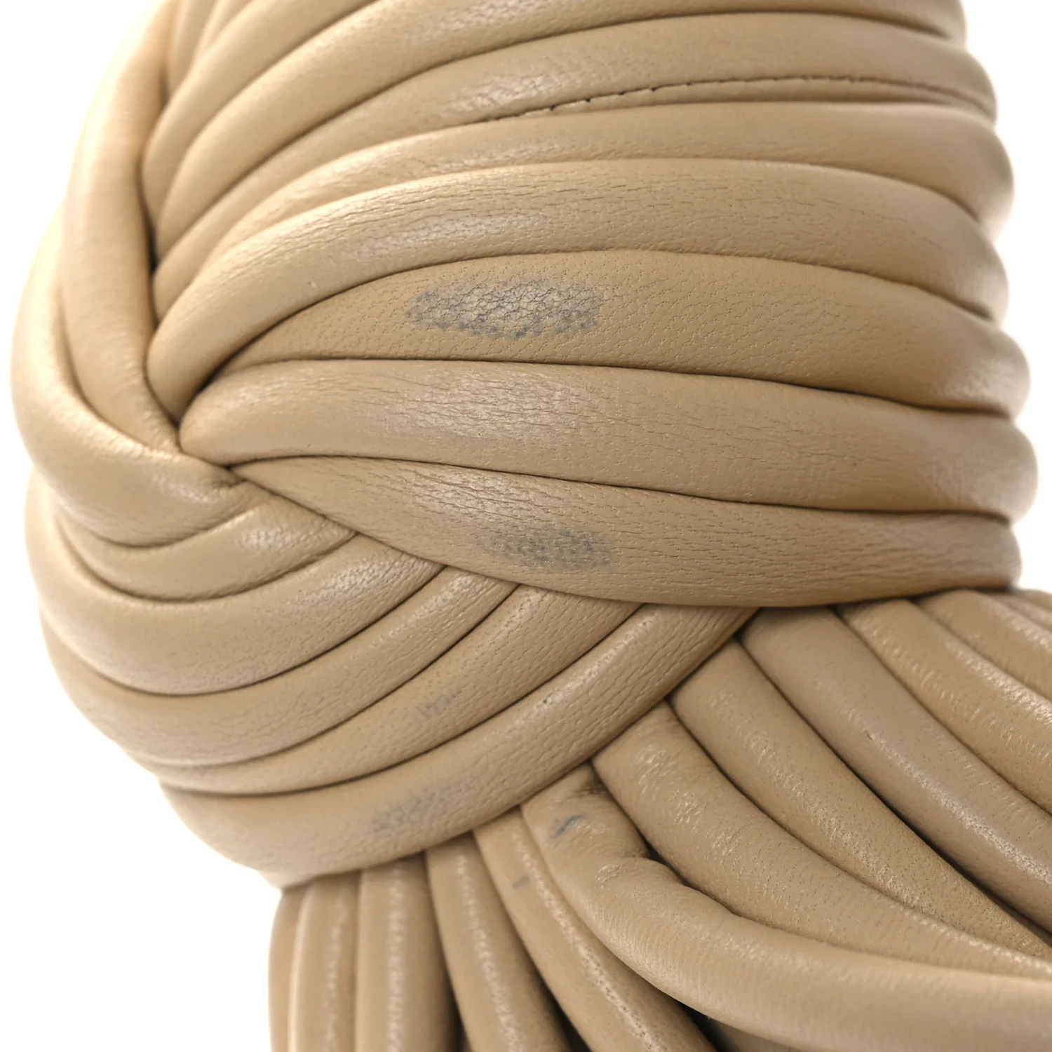 Nappa Mini Tubular Double Knot Porridge