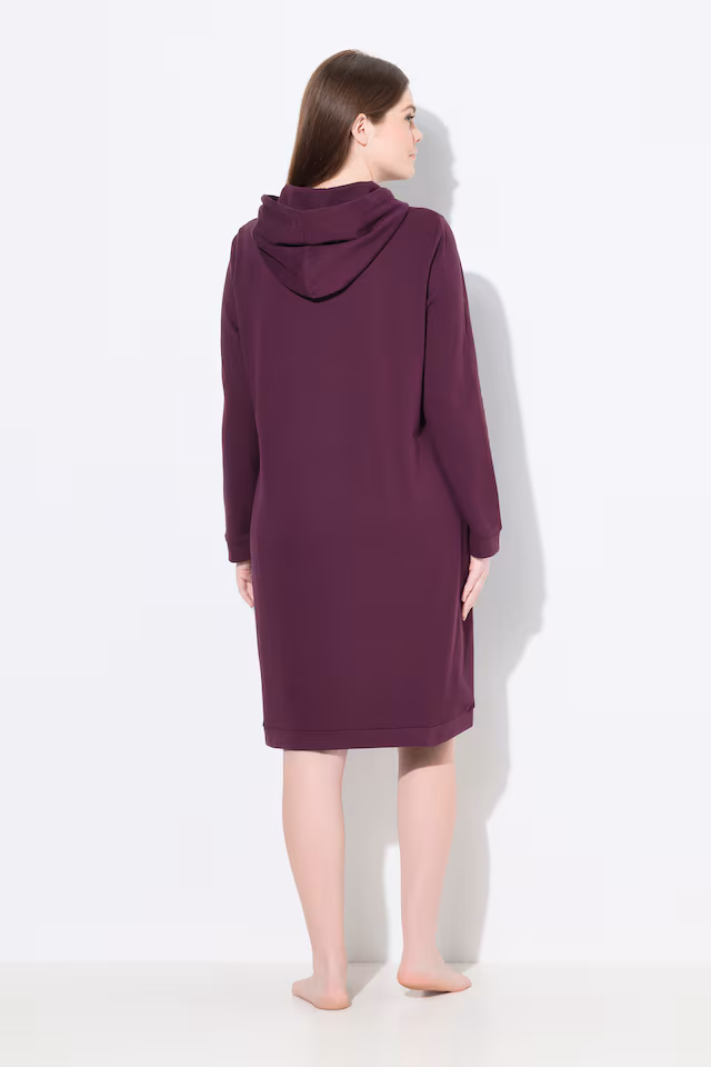 Loungewear Hooded Sweatshirt Dress