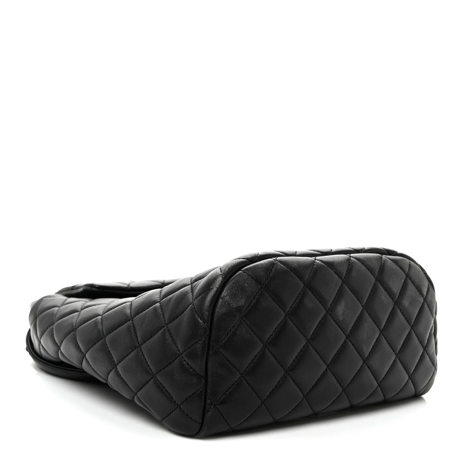 Lambskin Quilted Small Urban Spirit Backpack Black