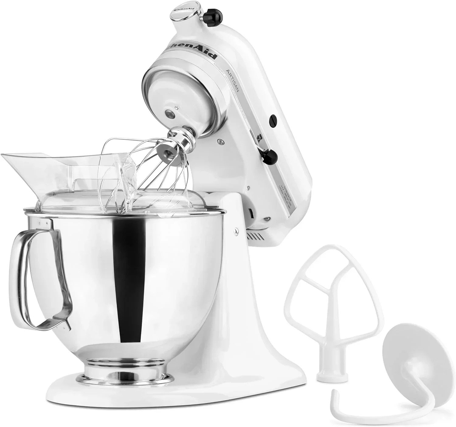 Robot pâtissier KitchenAid Artisan Series de 5 pintes à tête inclinable