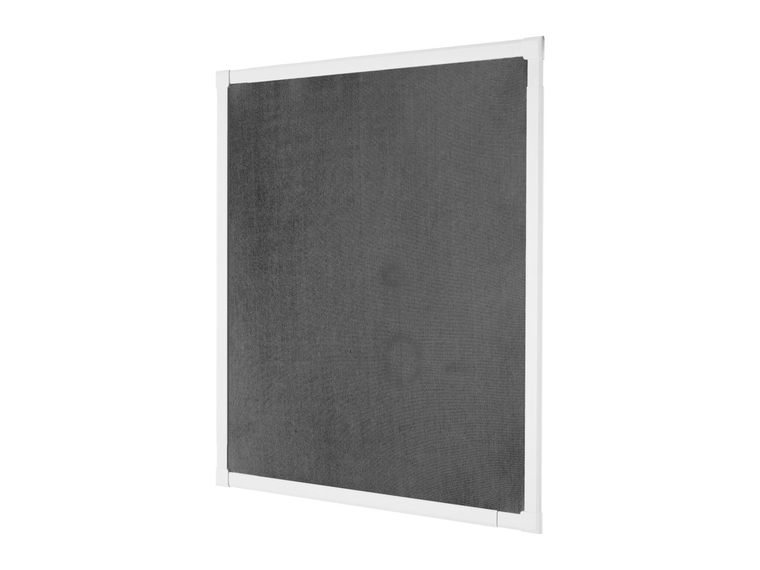 LIVARNO Moustiquaire tlescopique en aluminium, 120 x 140 cm