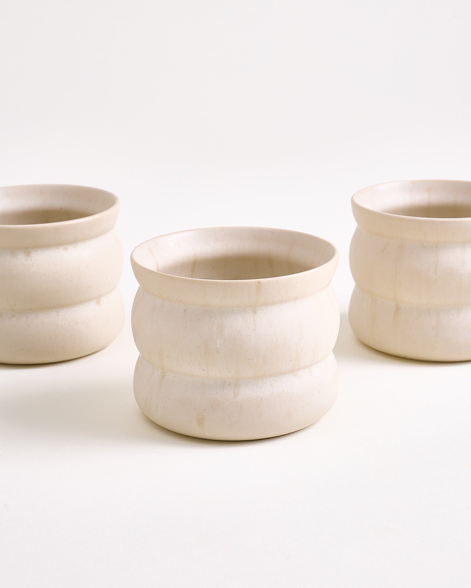 SINTRA - SMALL CUP BUBBLE SAND SET OF 6