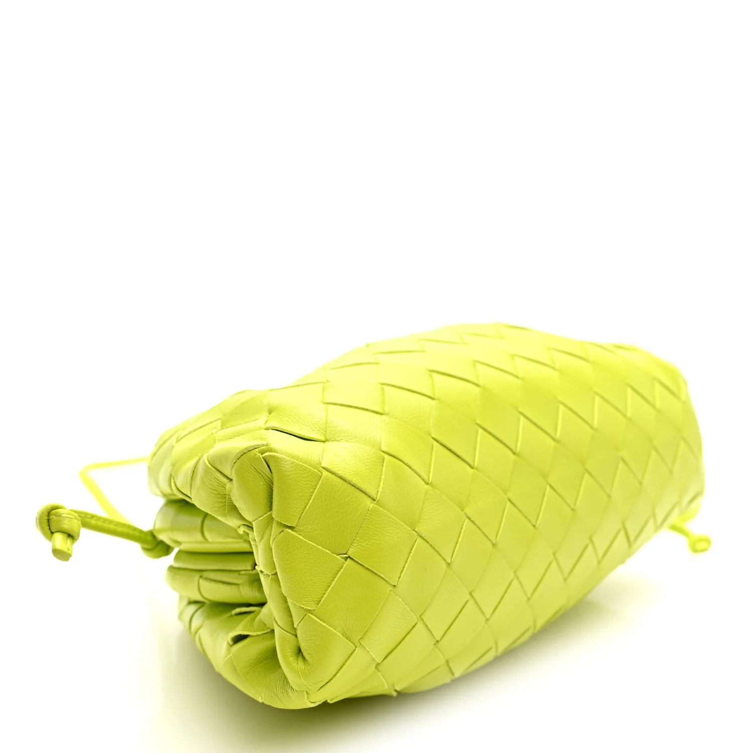 Nappa Intrecciato The Mini Pouch Kiwi