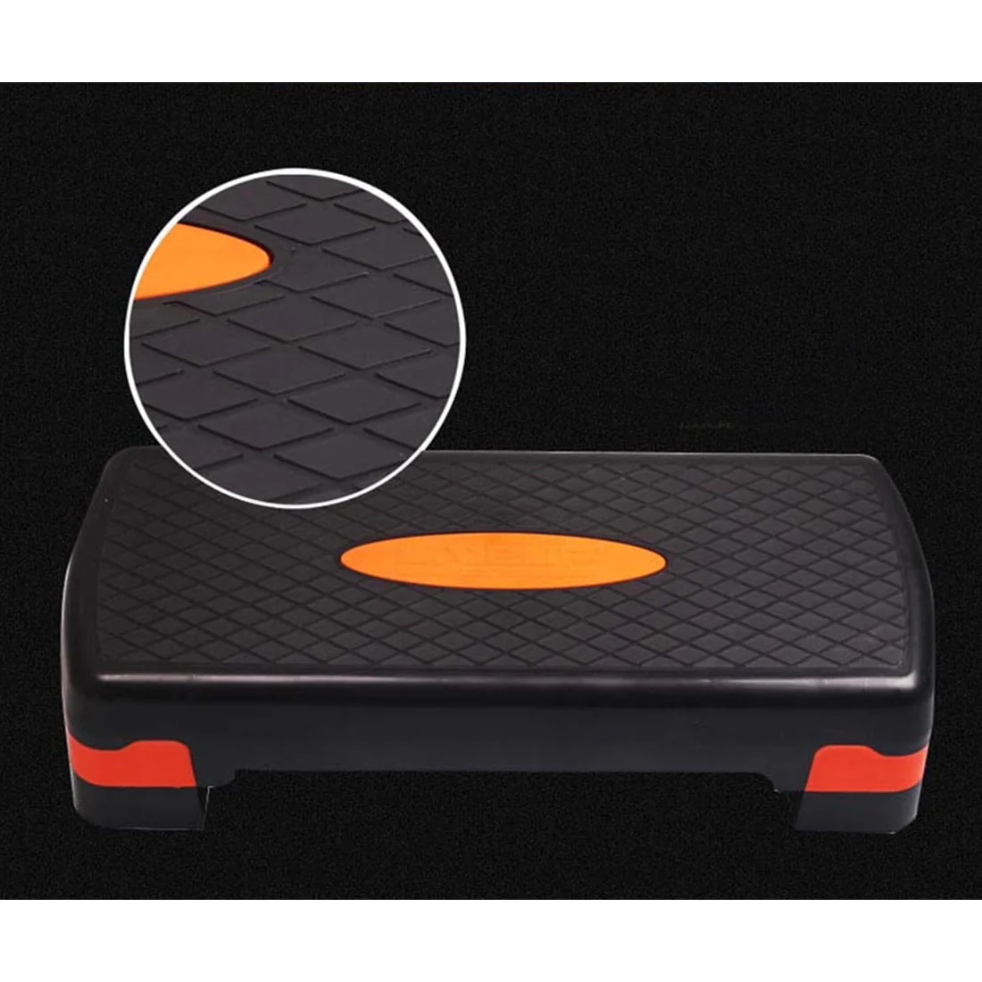 INTBUYING Aerobic Fitness Pedal Yoga Sports Pedal Adjust 4" - 6" - 8" Exercise Stepper Platform