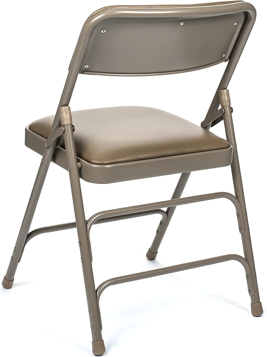 5pc. XL Series 4 Folding Card Table and Triple Braced Vinyl Padded Chair Set, Commercial Quality, Beige, 30(Beige) - Image 8