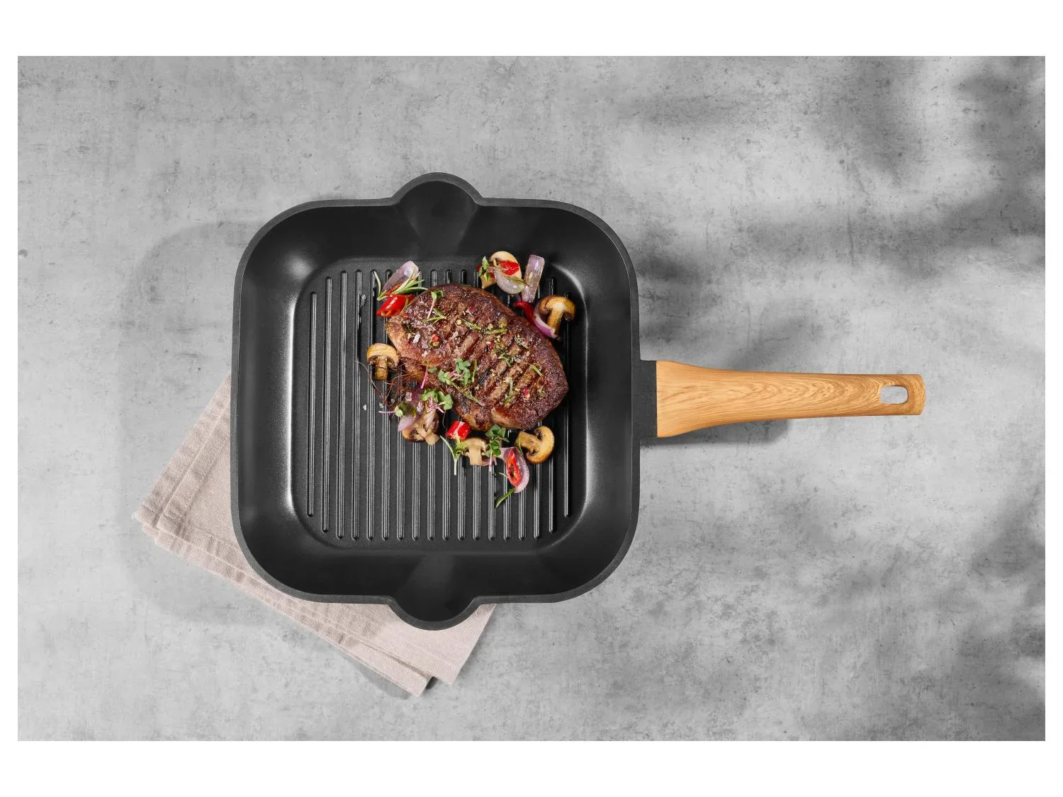 SILVERCREST Pole  griller ou Pole  frire en fonte daluminium
