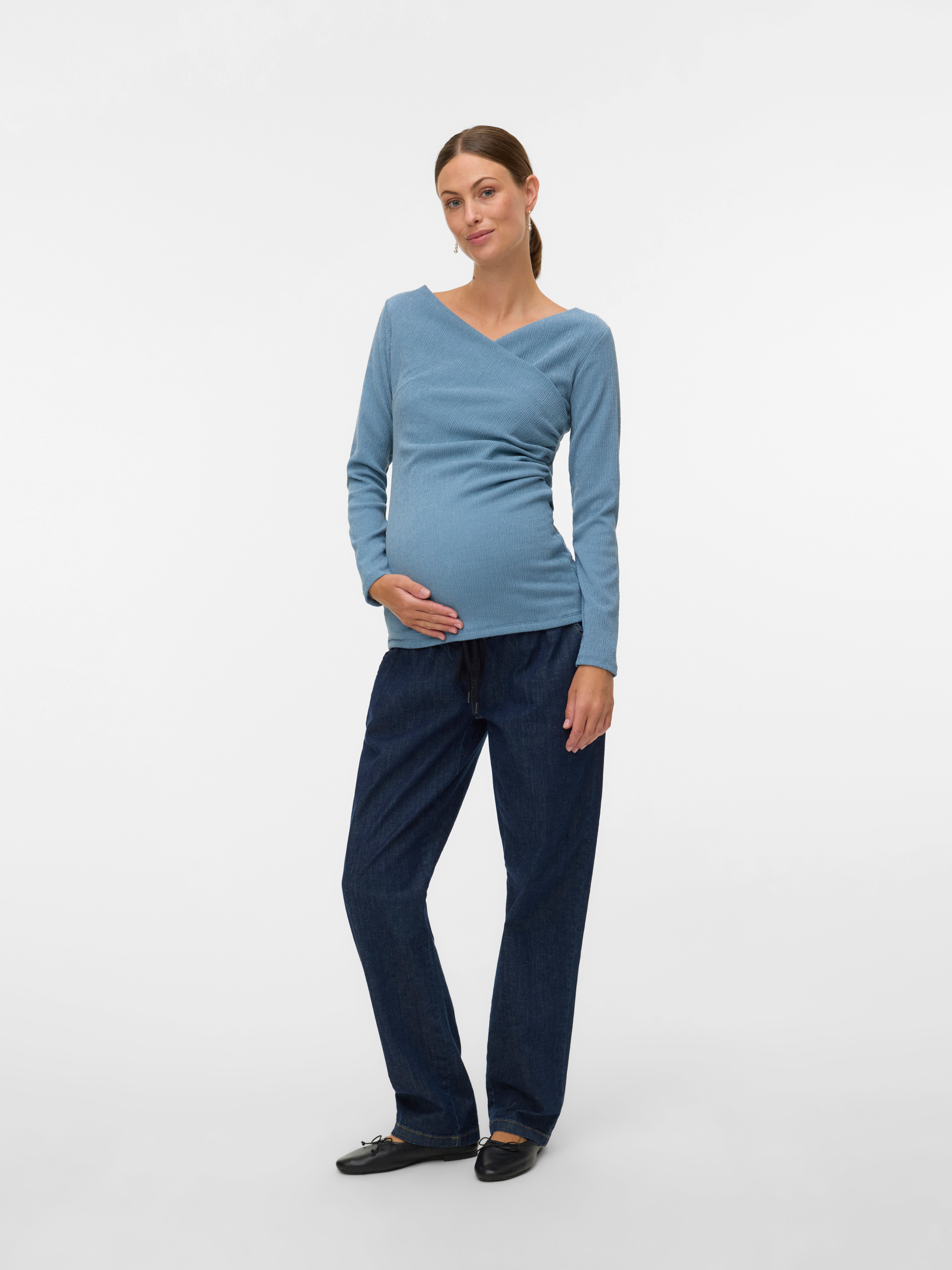 VERO MODA® Regular Fit V-Neck Top