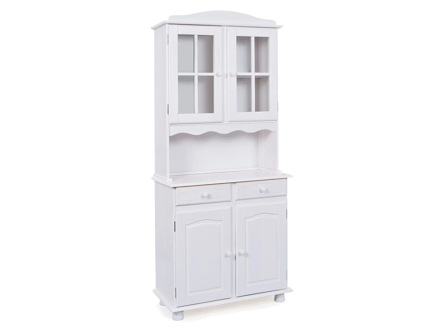 Inter Link Meuble vitrine style champtre, 2 ou 3 portes