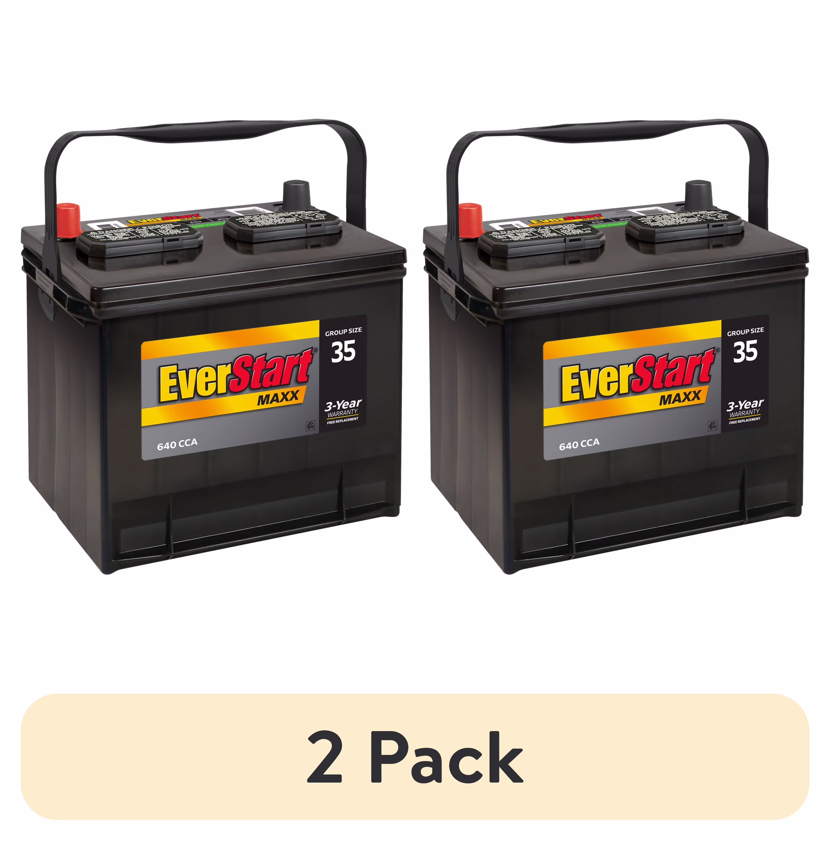 Maxx Lead Acid Automotive Battery, Group Size 35 12 Volt, 640 CCA(Single) - Image 4