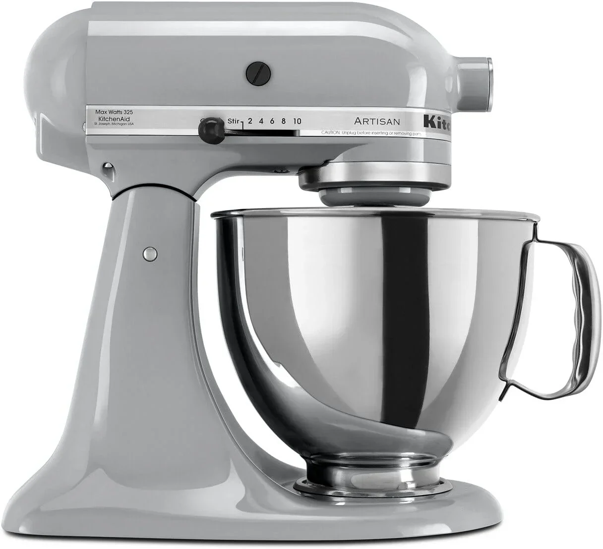 Robot pâtissier KitchenAid Artisan 5 pintes à tête inclinable avec clapet anti-retour
