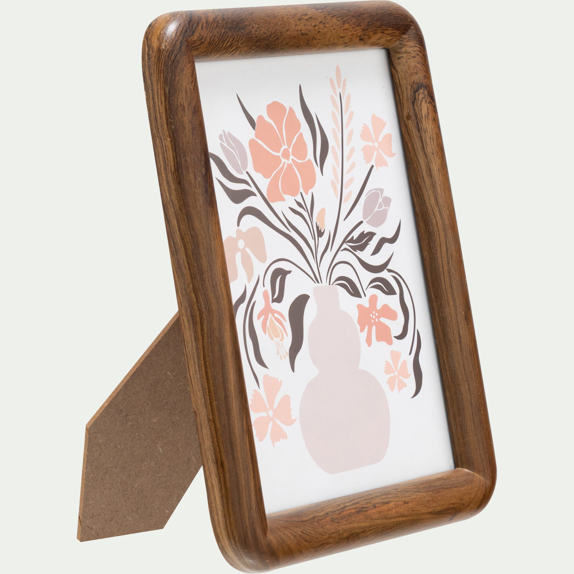 ZANIA - Cadre photo en bois 20,5x15,5cm - brun able