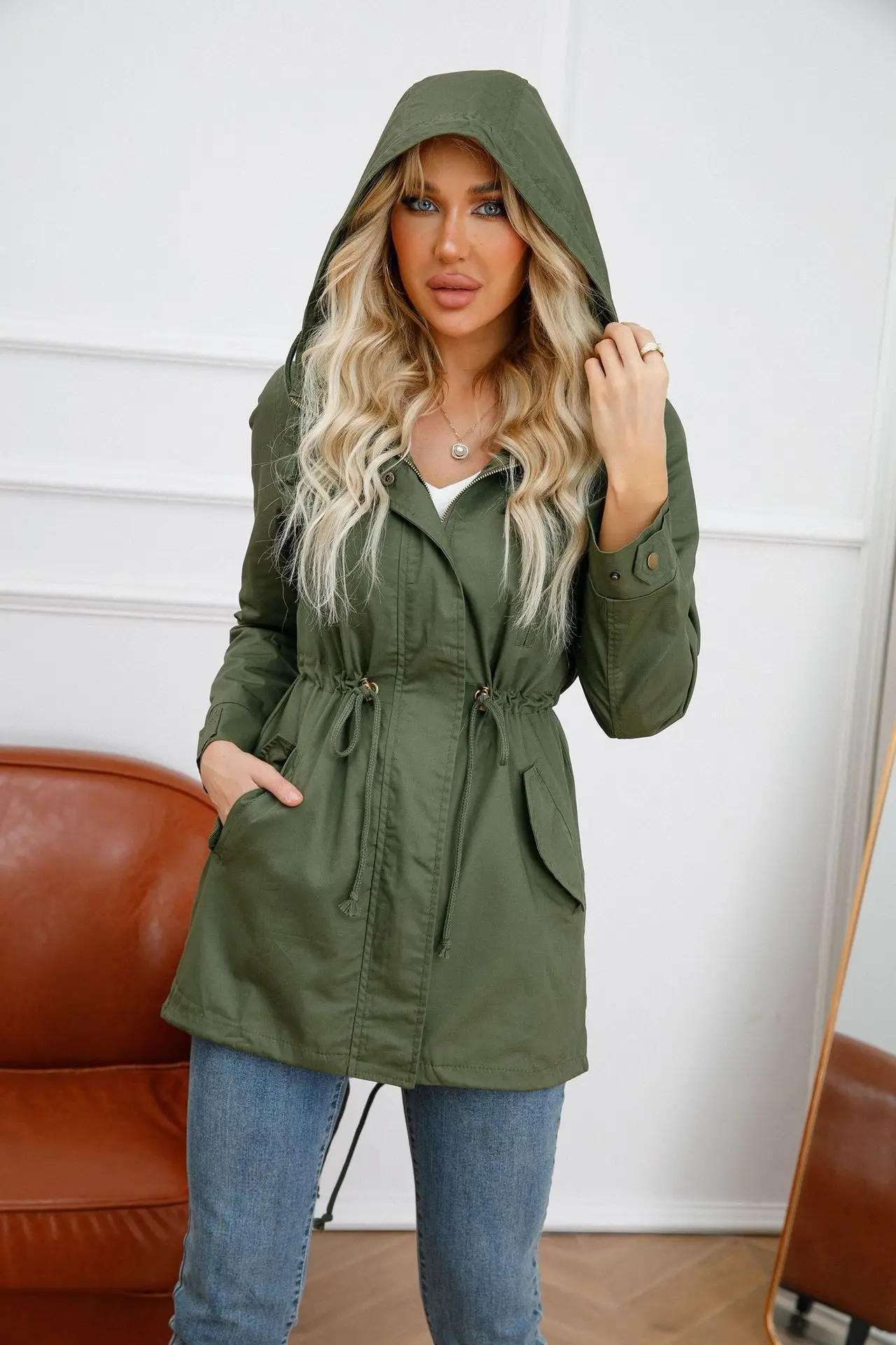 Sophie Paris | Veste à capuche élégante