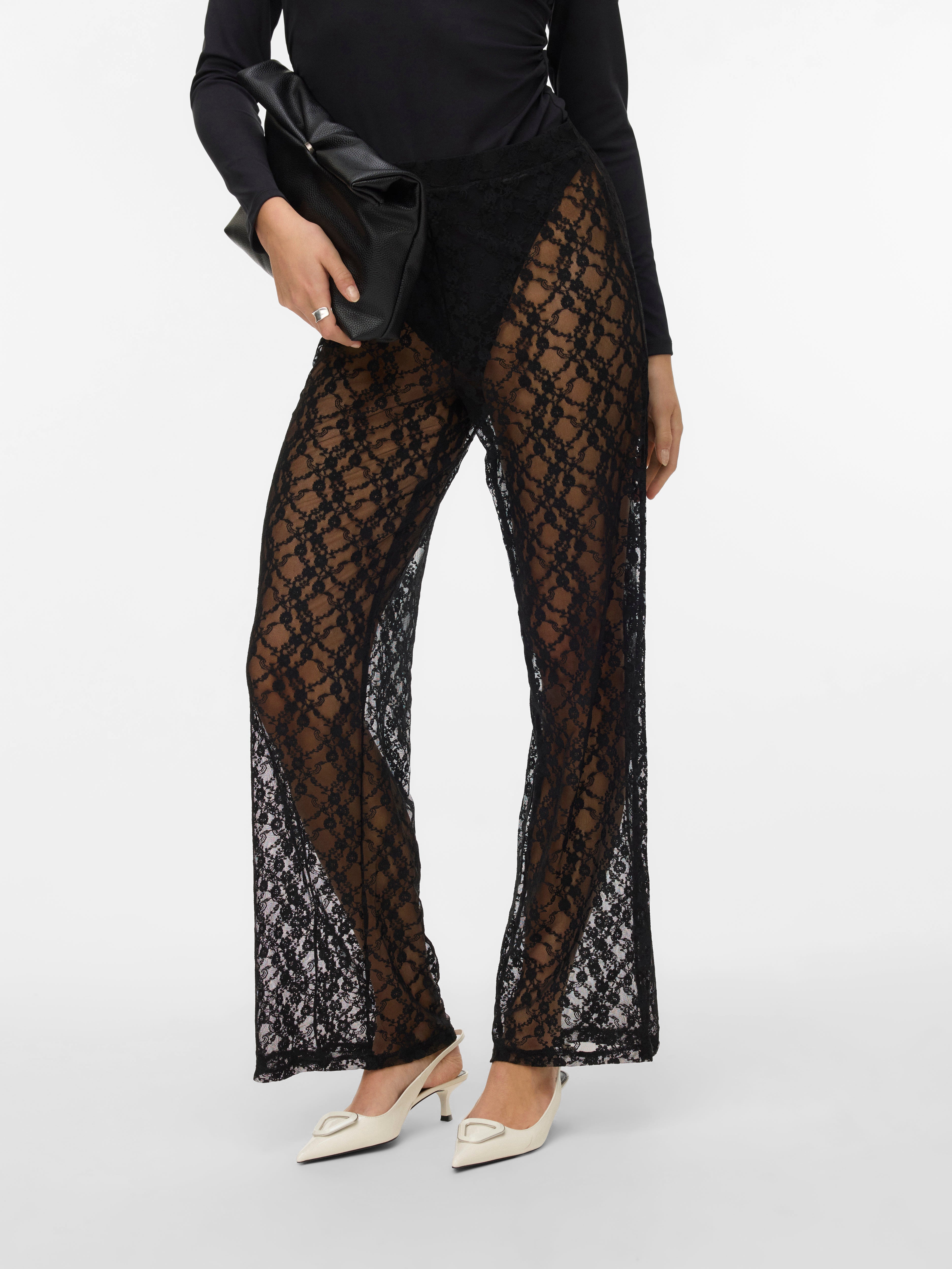 VERO MODA® VMCAROLINE Mid waist Trousers
