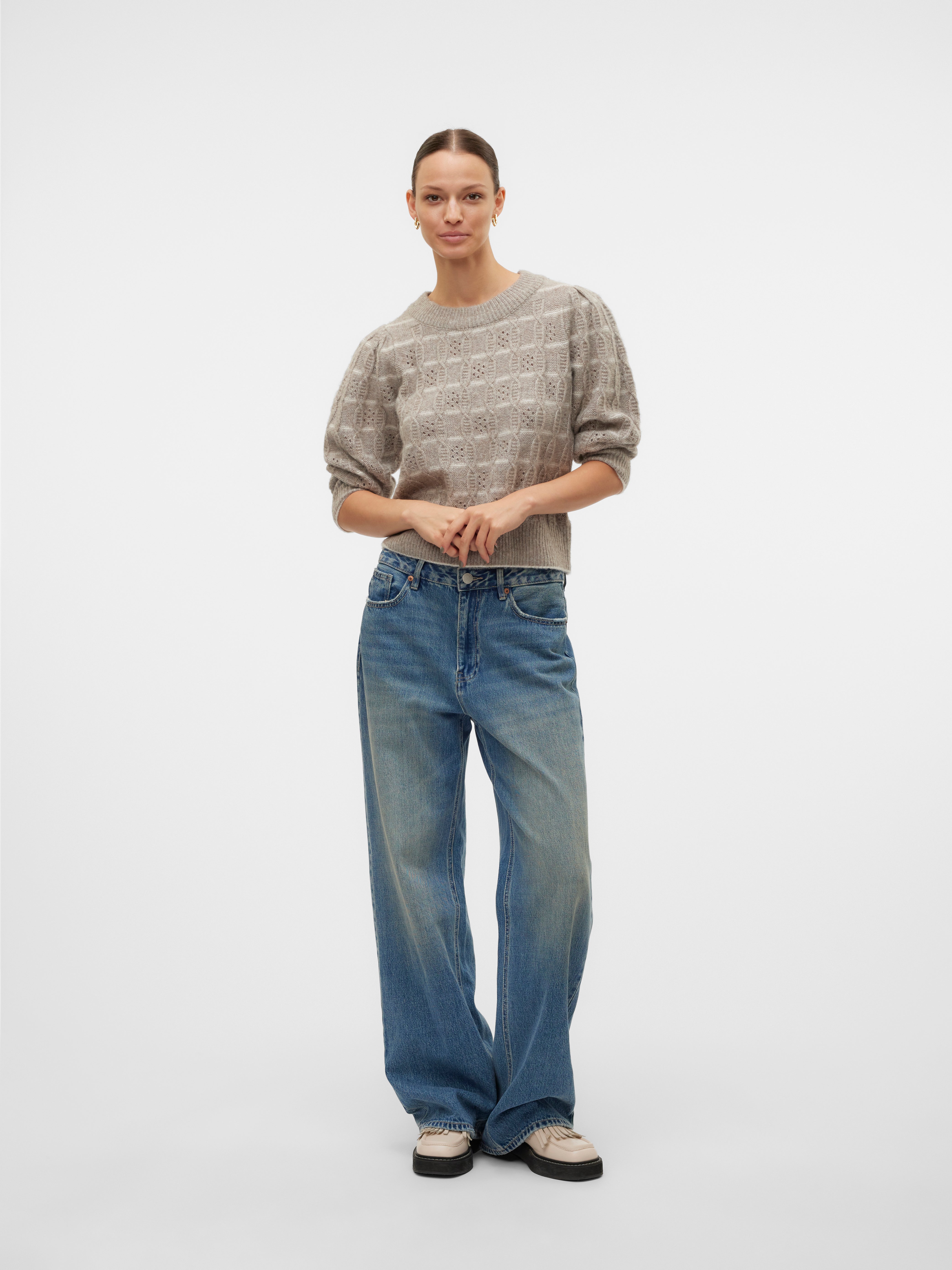 VERO MODA® VMNEWLEONOR Knitted pullover