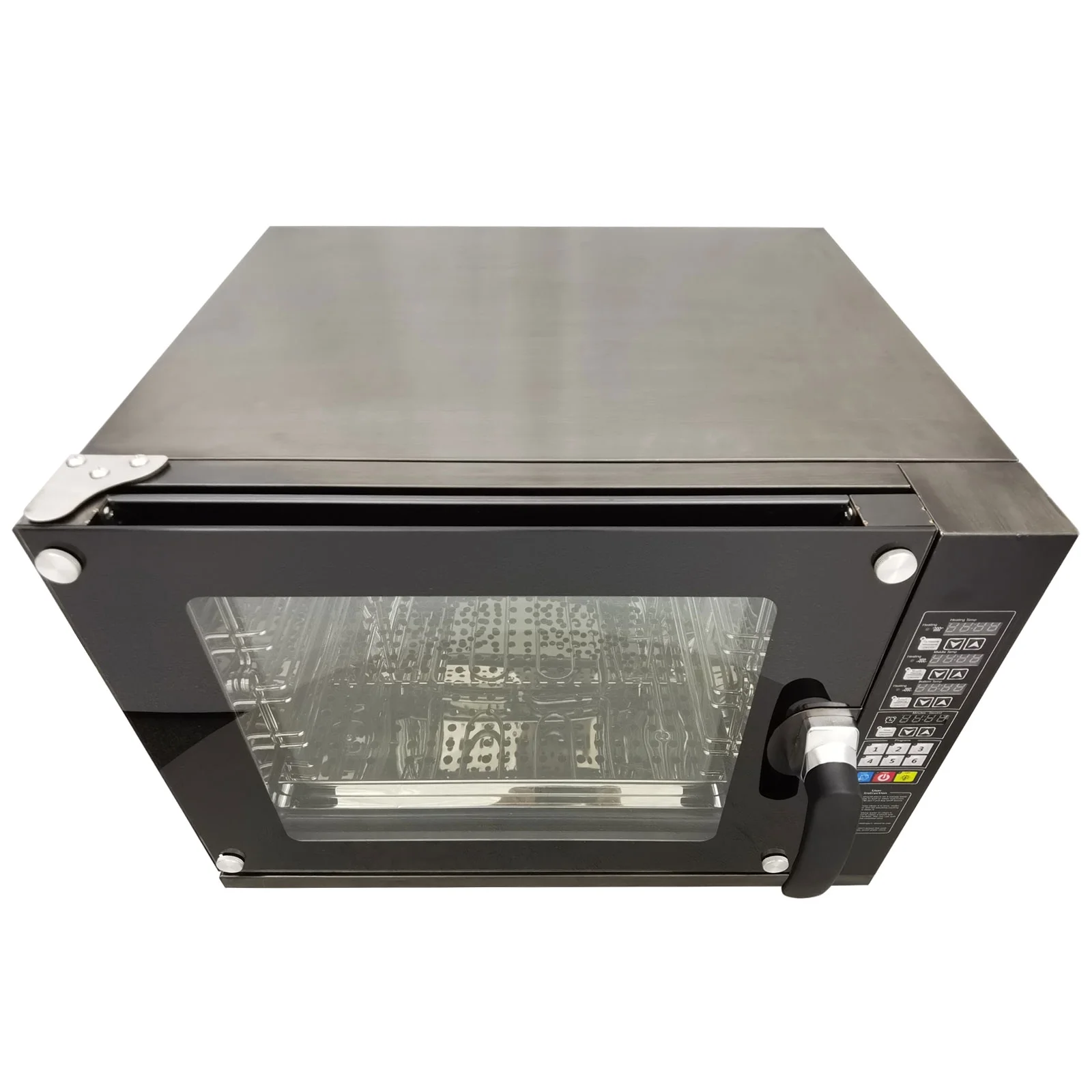 60 L Commercial Countertop Convection Spray Oven 4 Racks Hot Air Circulation Electric Oven 220V