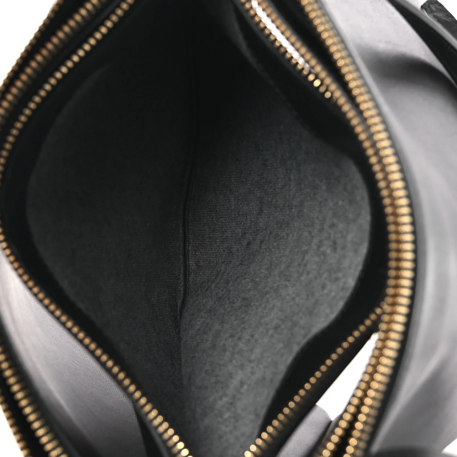 Lambskin Large Trio Crossbody Bag Black