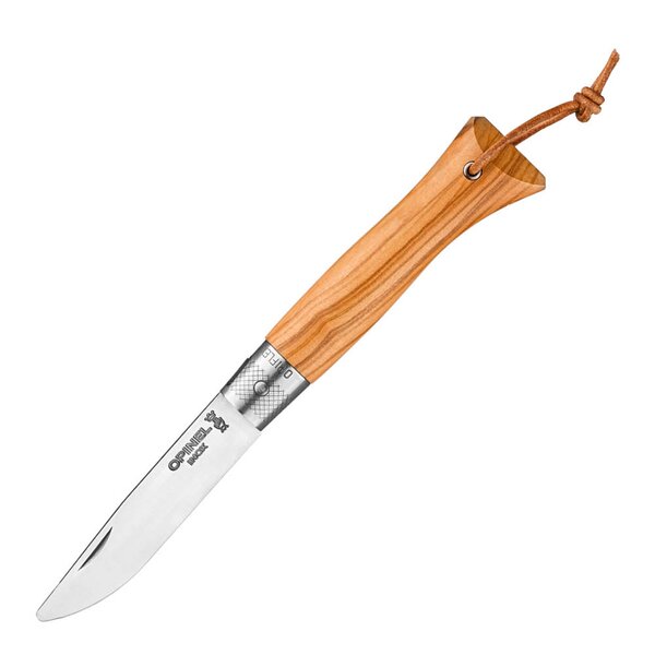 néo6 Opiflex lommekniv 7 cm oliventre