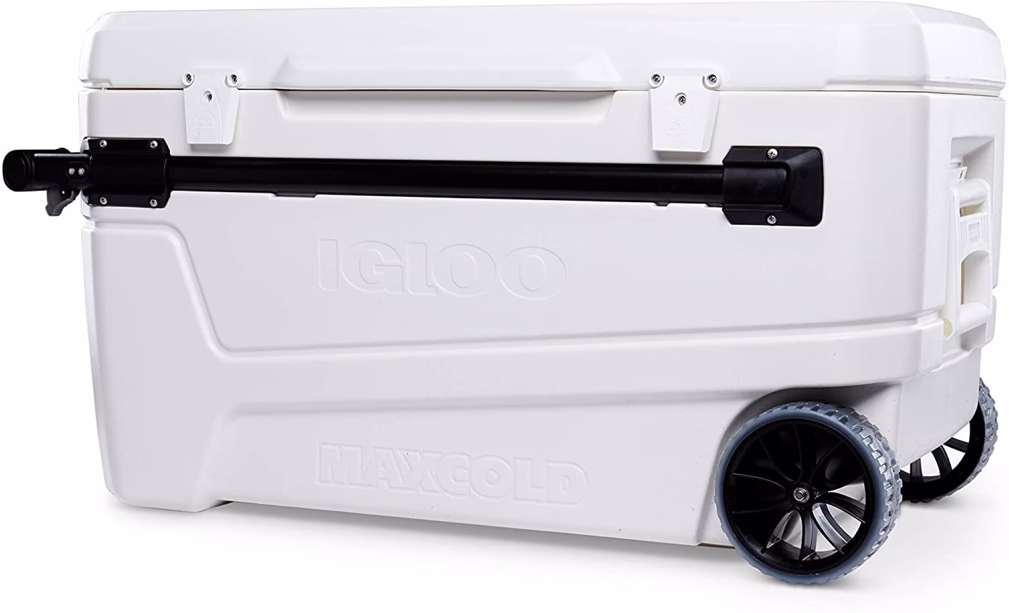 50170 110 Qt Glide Pro Portable Large Ice Chest Wheeled Cooler