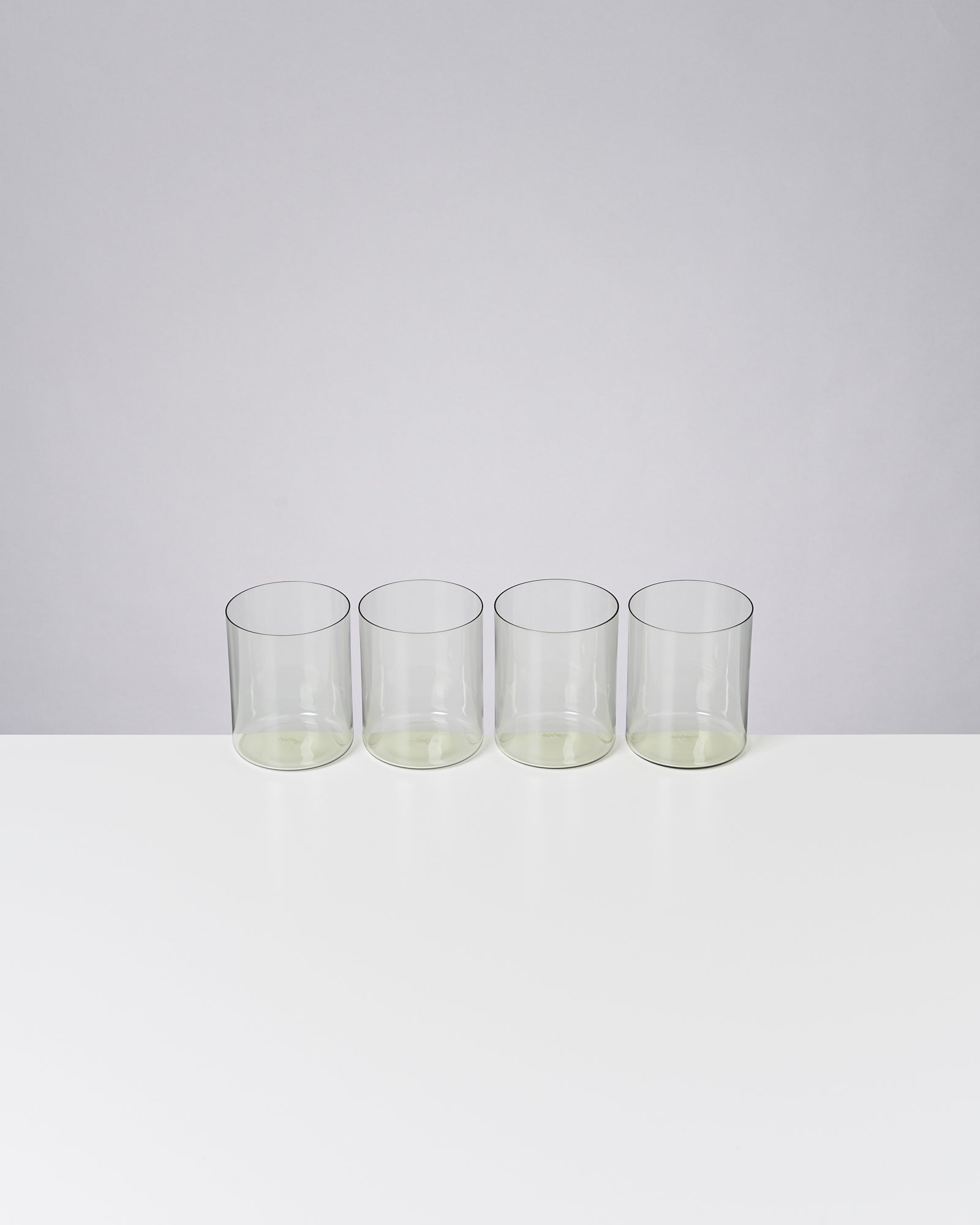 JOIA - LARGE GLASS EMERALD SET OF 4