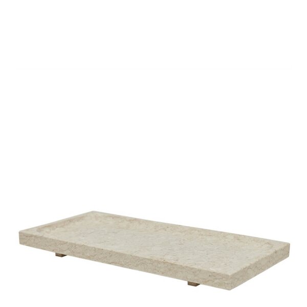 Savi marmorbrett 30x14 cm beige