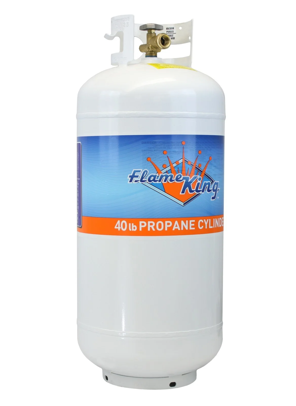 NEW 40 LB Pound Steel Propane Tank Refillable Cylinder with OPD Valve - Image 5